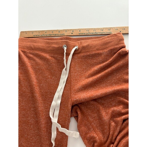 J Crew Lounge Set Womens XS S Burnt Orange Pullover Top & Sweatpants Lightweight - Picture 5 of 16